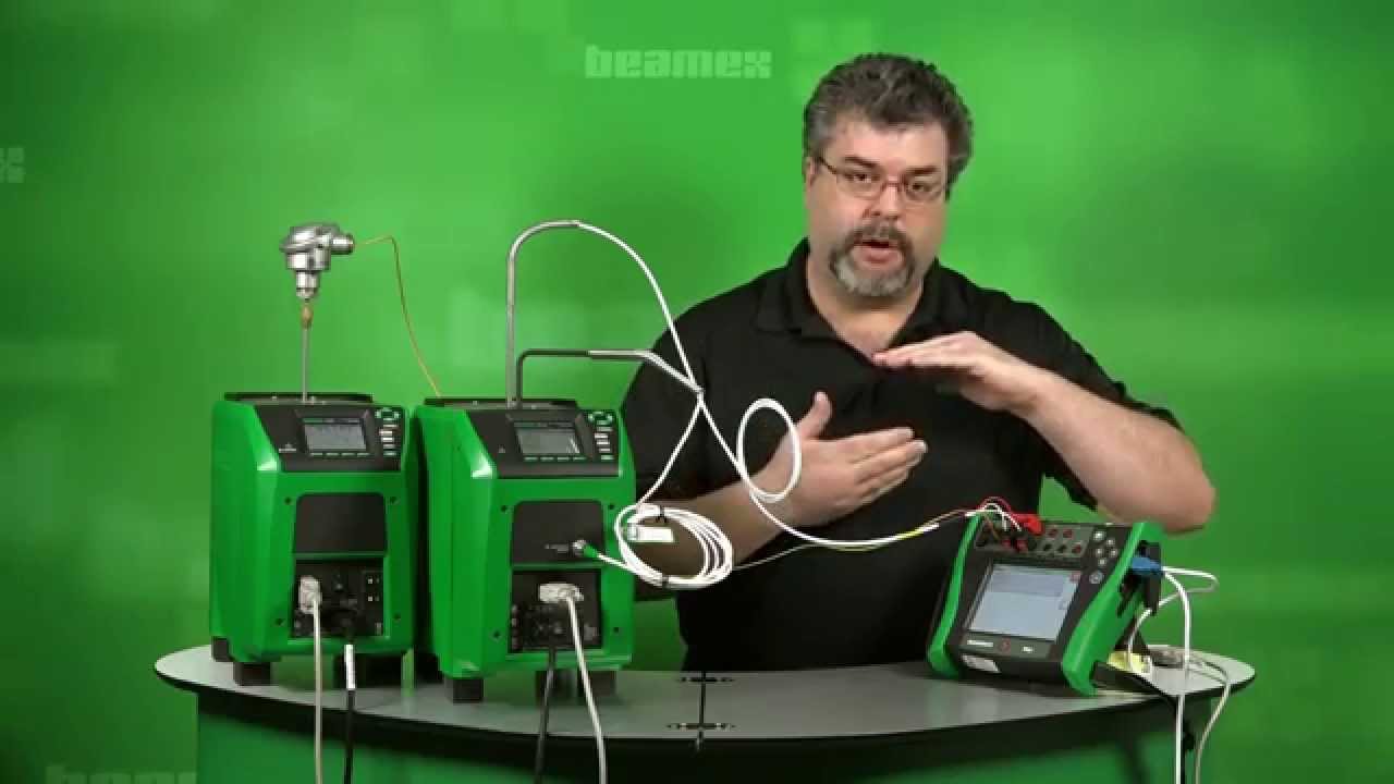 How to calibrate two temperature sensors simultaneously - Beamex