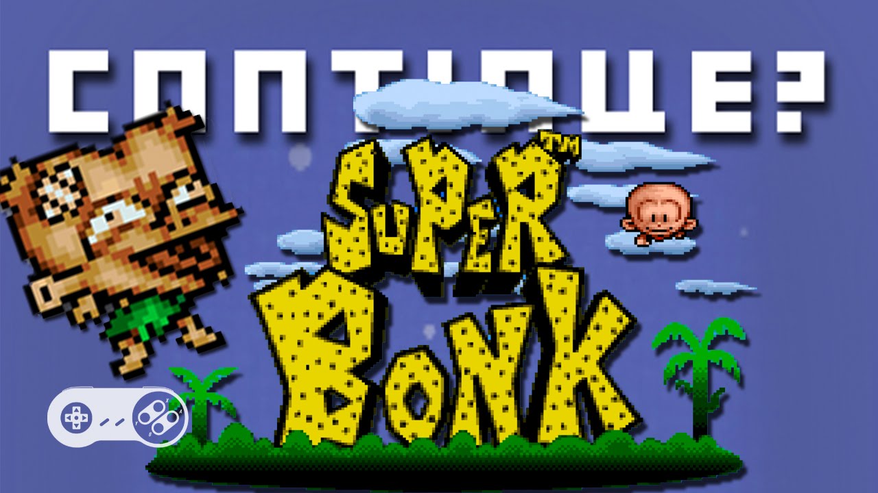 Super Bonk (SNES) - Continue?