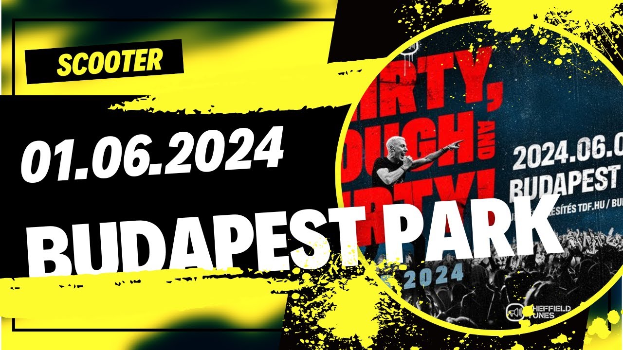 Scooter Live @ Budapest Park, Budapest, Hungary   June 1, 2024