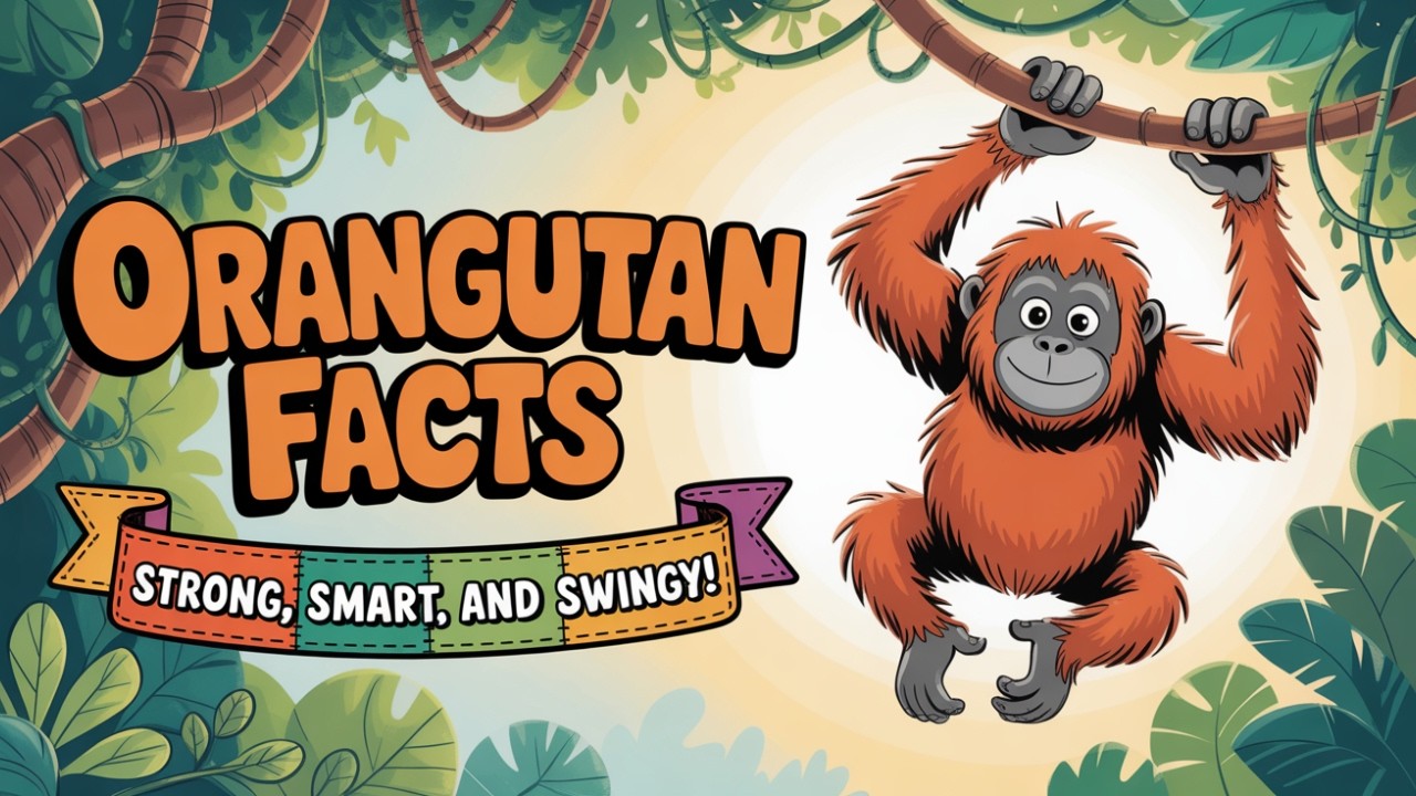How Do Orangutans Use Tools? | Orangutan Facts for Kids