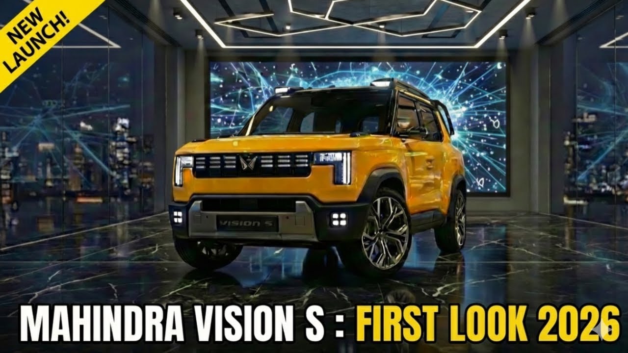 Mahindra Vision S concept🔥 -  Mini Defender  SUV for off-roading!
