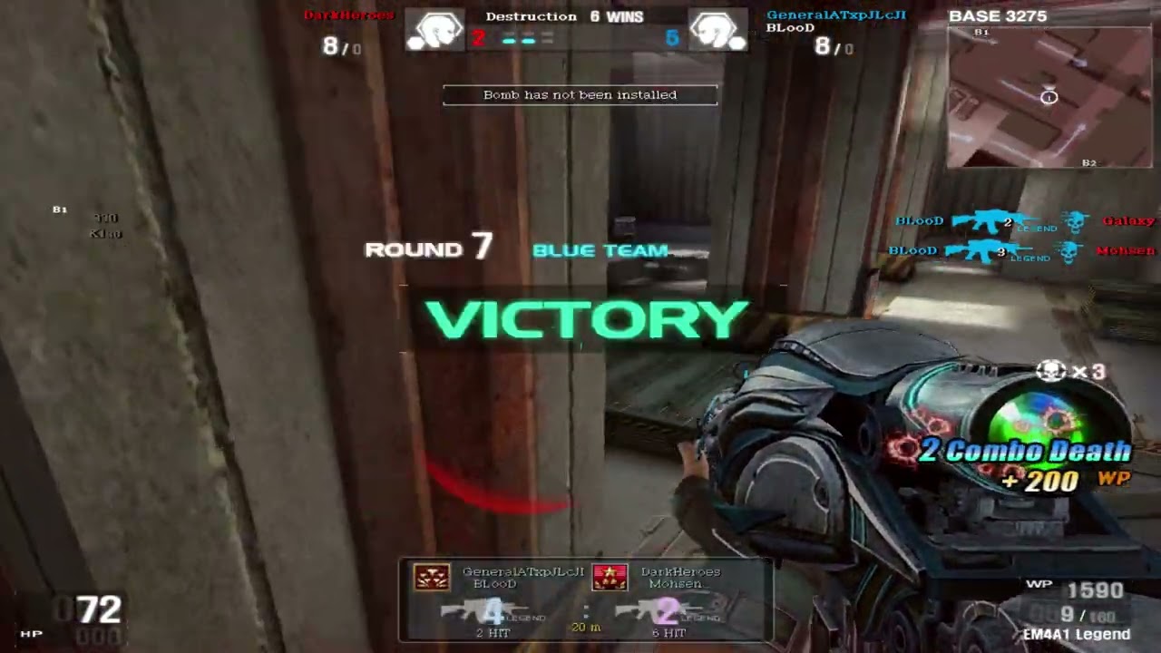 #wolfteam Montage & BLooD & 3neeD & Klan Savaşı Vuruş Kesitleri (No Rival) #10