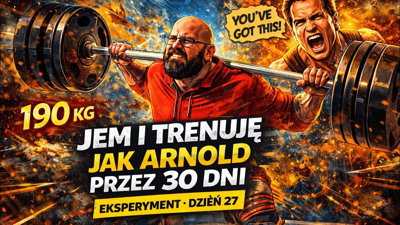 30 DNI JEM I TRENUJĘ JAK ARNOLD SCHWARZENEGGER | DZIEŃ 27 -Ciężka praca popłaca&hellip;