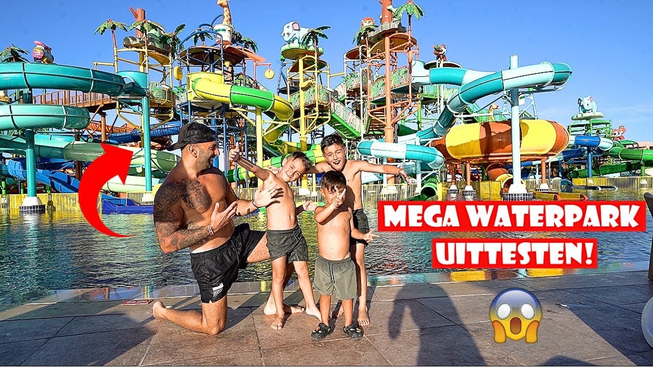 WE GAAN EEN MEGA GROOT WATERPARK UITTESTEN! 💦 | LAKAP JUNIOR
