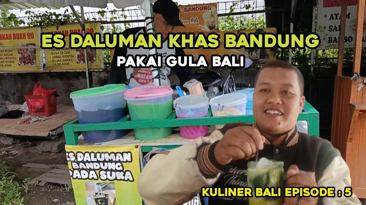 Orang Tasikmalaya Merantau ke Bali Jualan Es Daluman