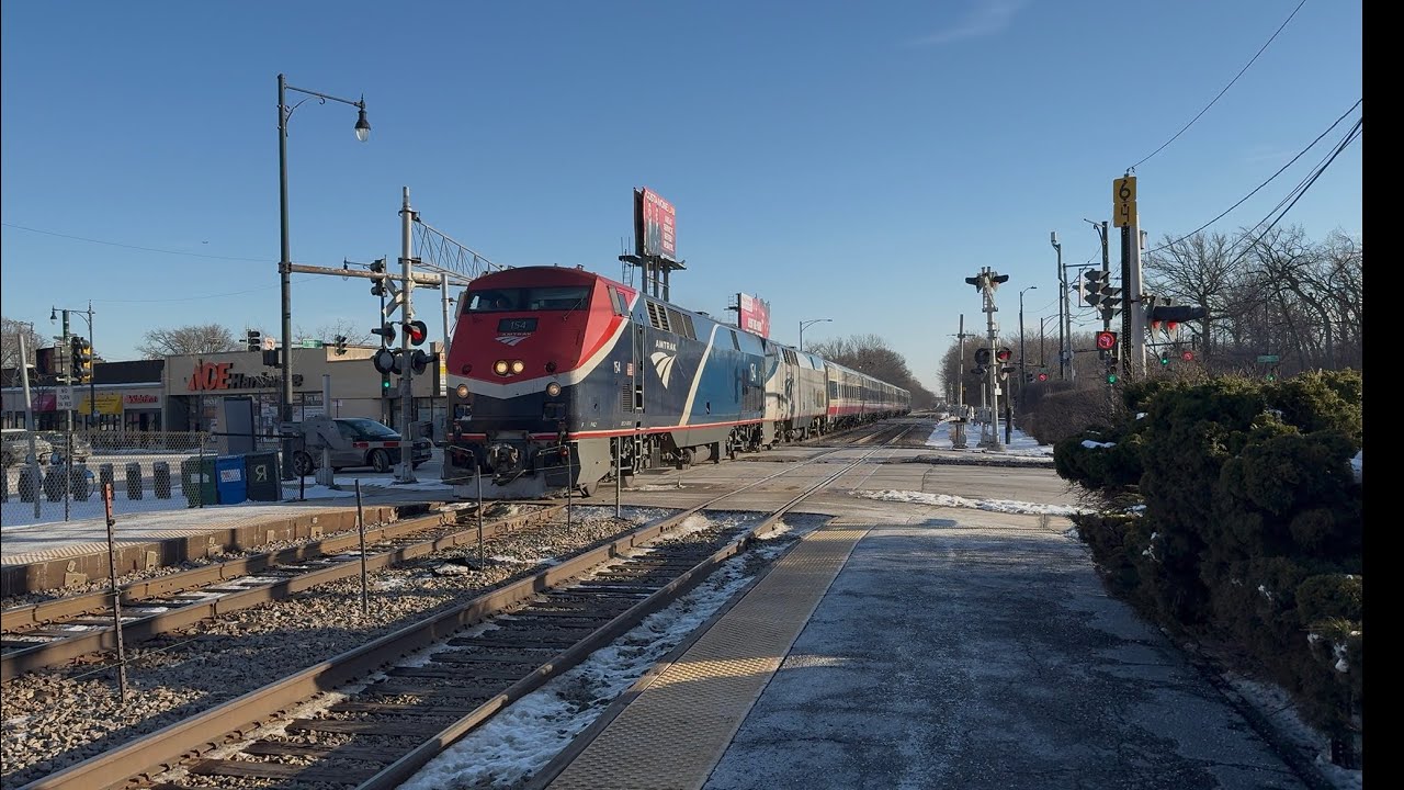 Edgebrook Railfanning | FT - hornshows!