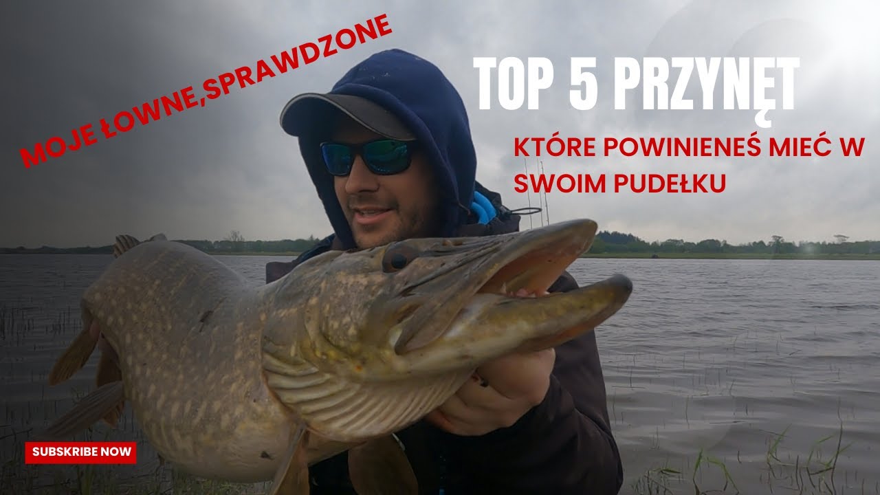 Top 5 przynęt (nie tylko) na majowe szczupaki, które powinieneś mieć w swoim pudełku.