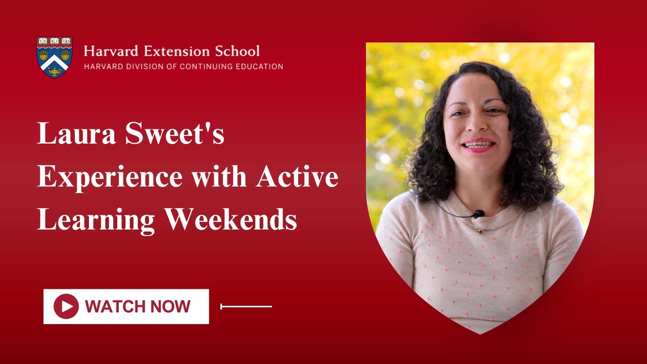 The Student Perspective: Laura Sweet's Experience with Active Learning Weekends