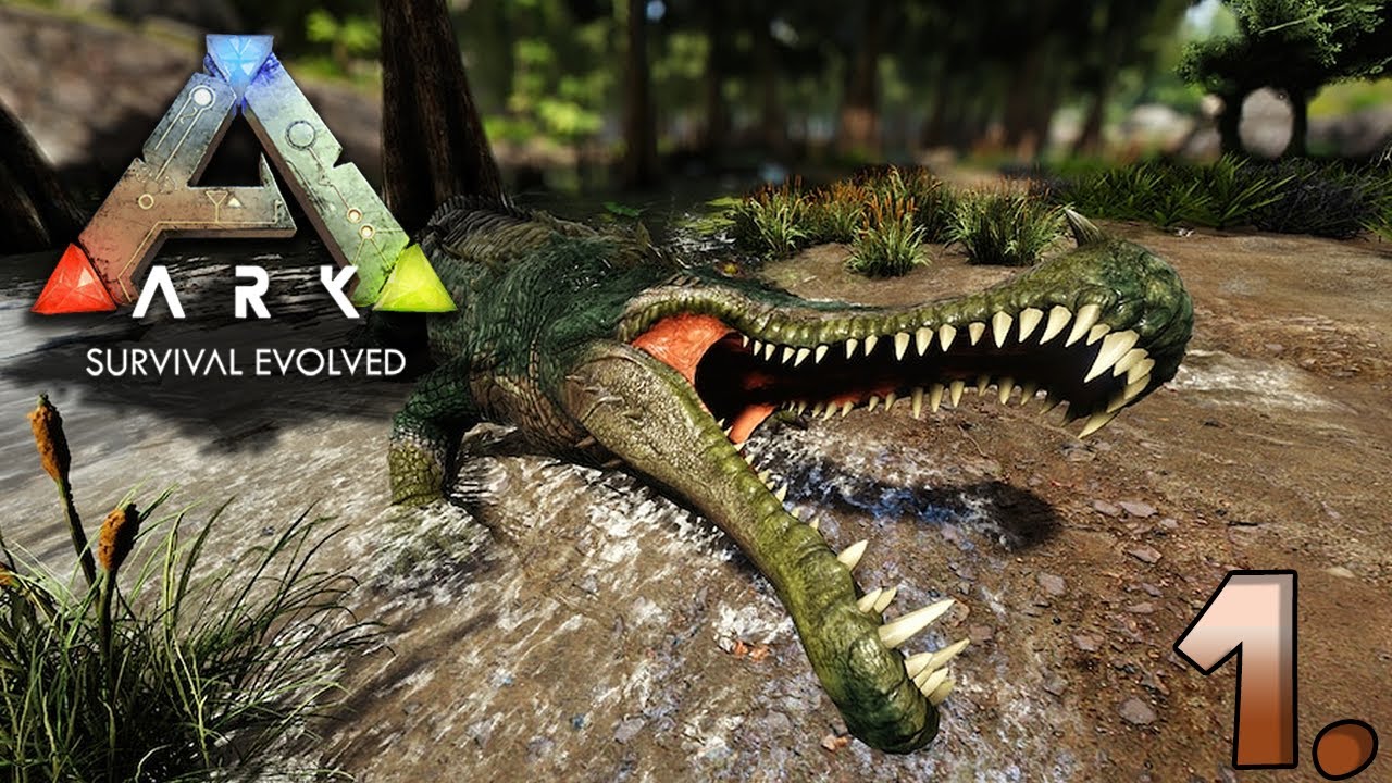 ARK: Survival Evolved - Ez így nem lesz egyszerű ! 🐊 (Official) w/AdamGaming, Doki
