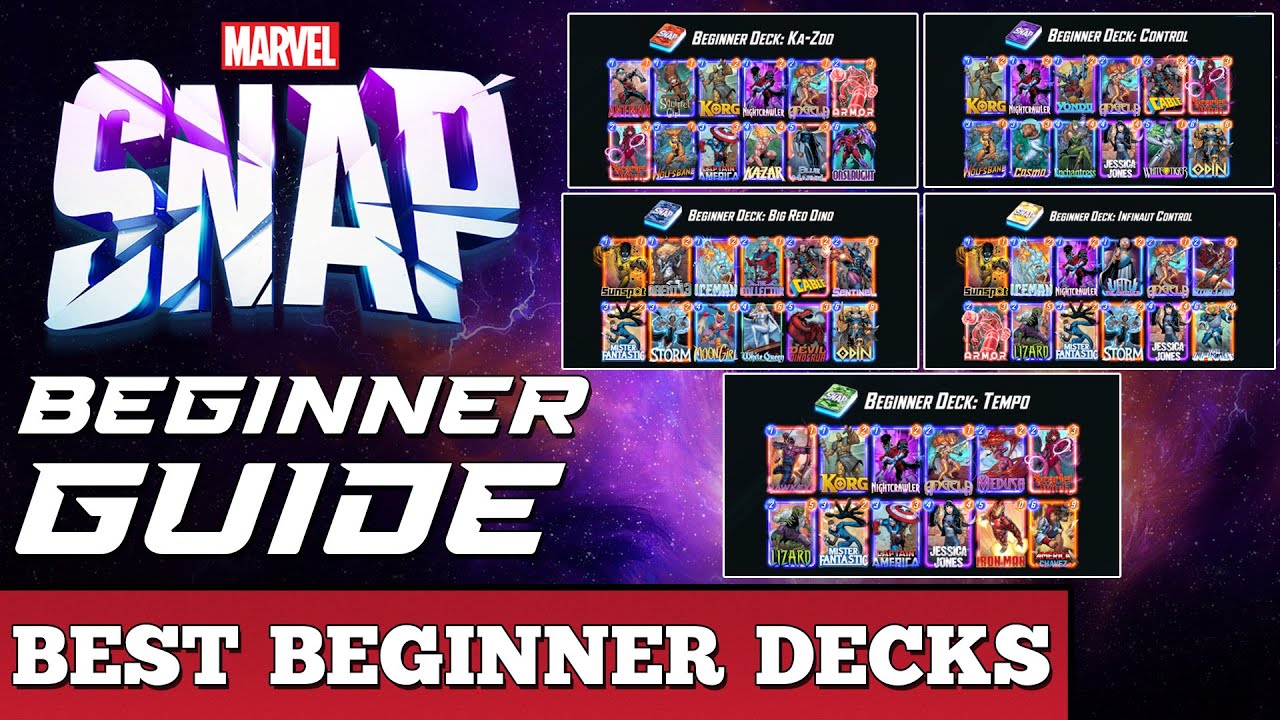Marvel Snap Beginners Guide: 5 BEST BEGINNER DECKS