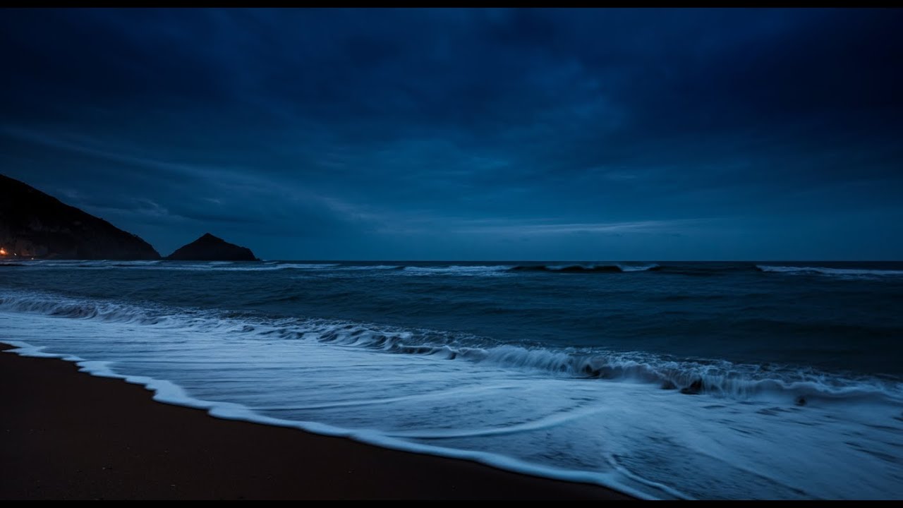 Olas Nocturnas 4K: 6 Horas de Relajación Profunda y Sueño Reparador