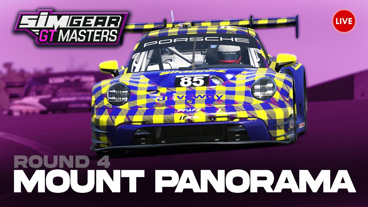 🔴 SIMGEAR GT Masters LIVE | Mount Panorama | Round 4