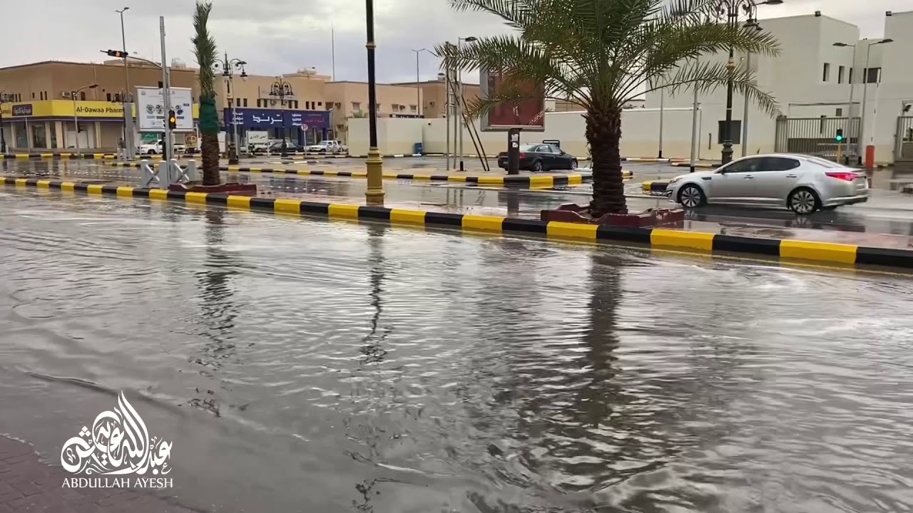 أمطار محافظة رفحاء، الاثنين 9 نوفمبر 2020 م_ عبدالله عايش