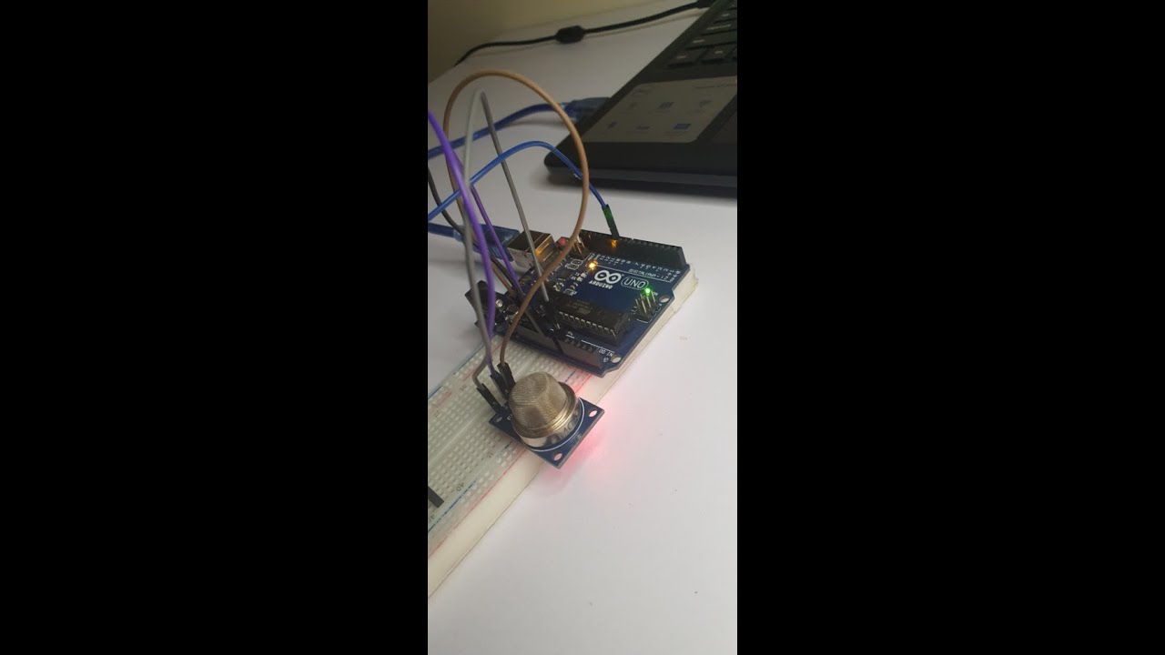 استخدام #smoking sensor وتوصيله مع #arduino  شرح بالعربي