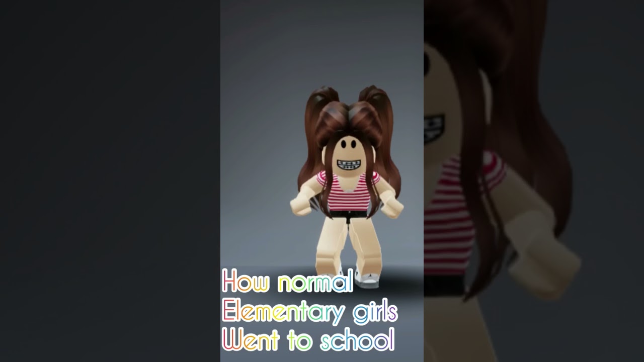 How I went to Elementary schools vs the normal kids