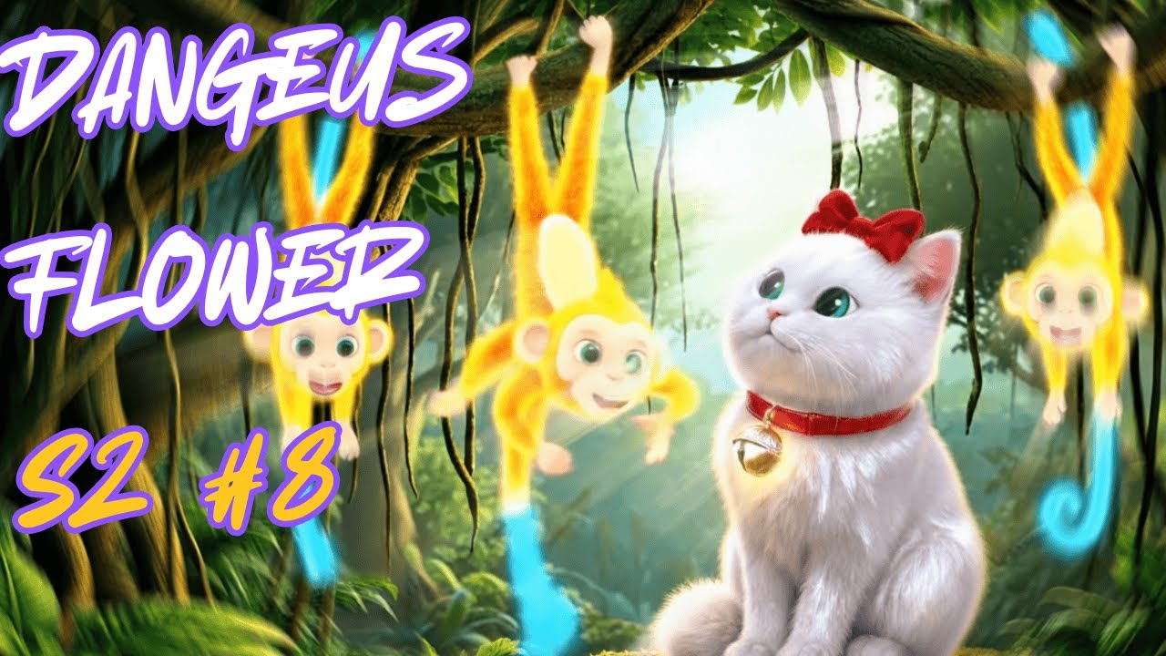 A Cute Cat Story: Lumi meets Black Panther Guardian 🐆 Jungle Adventure ASMR (4K)