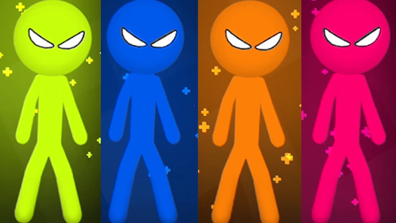 Stickman Best Minigames - Stickman Party 1 2 3 4 Player Gameplay 2023