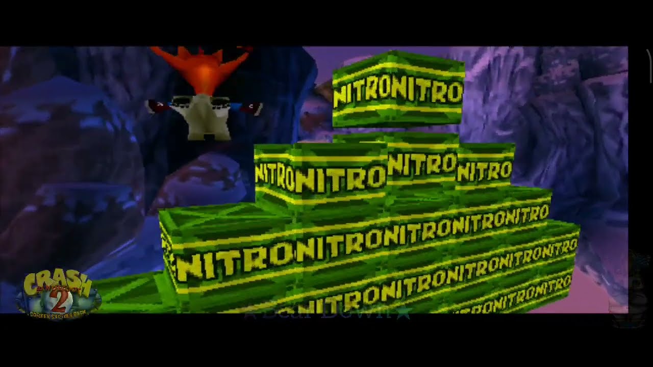 Crash Bandicoot 2 Cortex Forgots Back ★ Bear Down★ NO CHECKPOINT's!!! #9