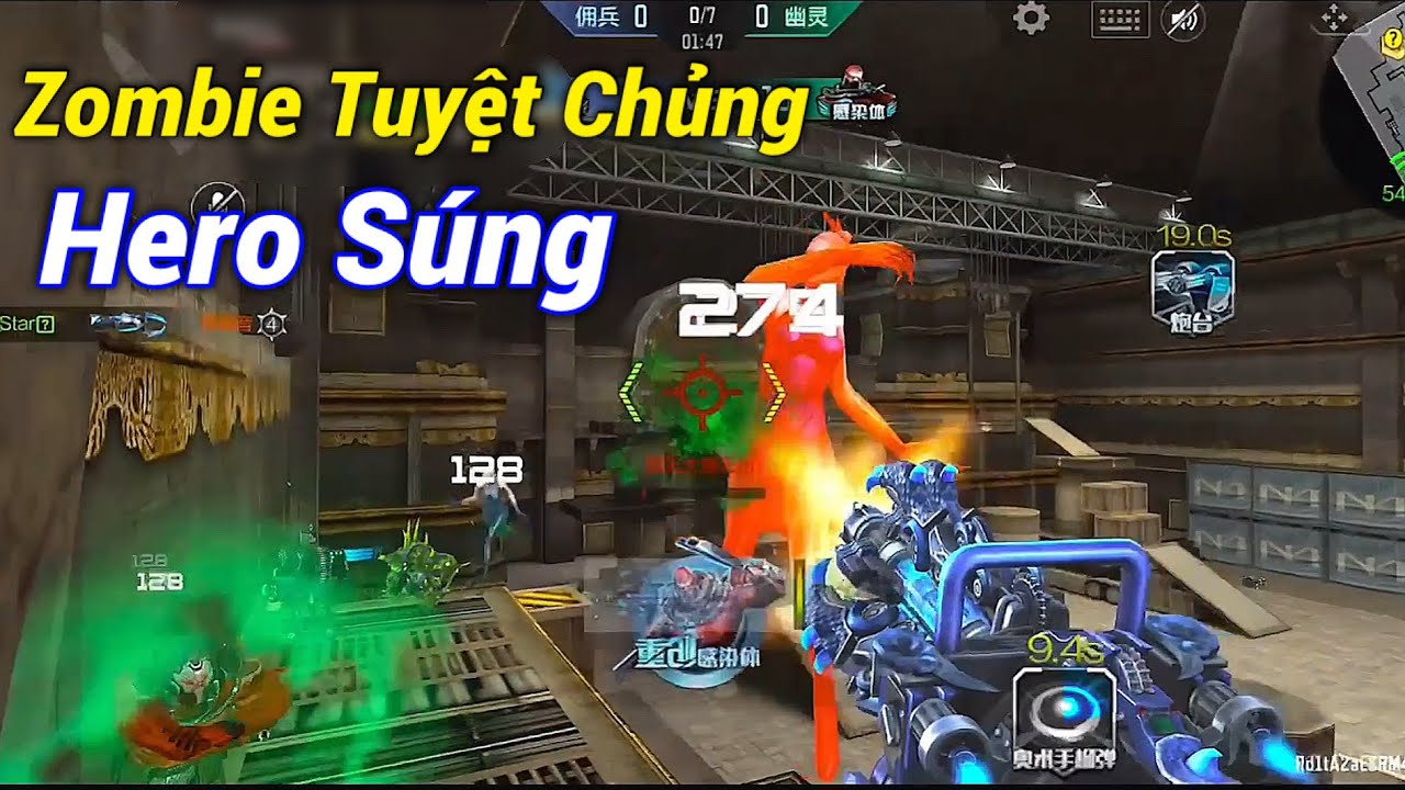 CF Mobile | Test Hero Súng - Zombie Tuyệt Chủng 😆