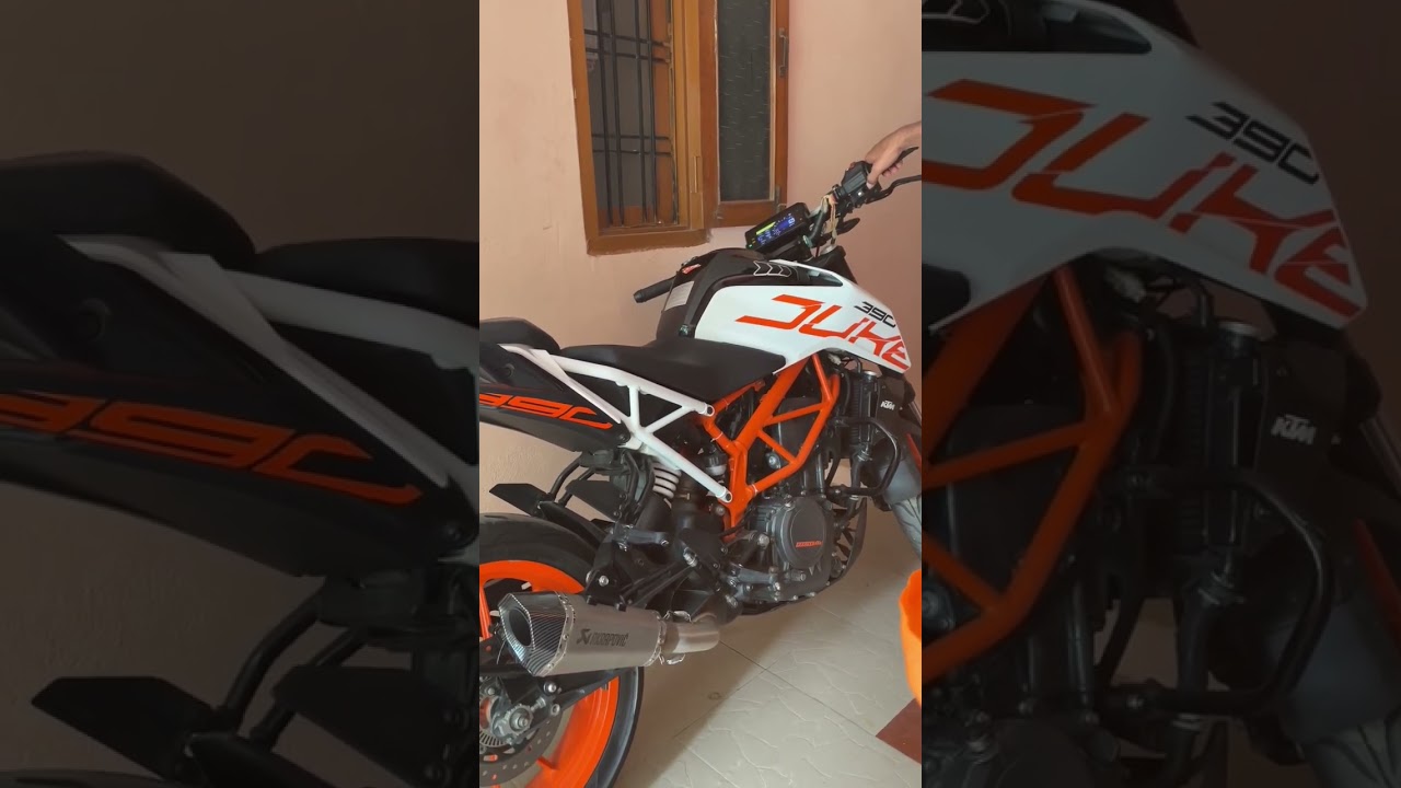 KTM Duke 390 Akrapovic exhaust&nbsp;Sound Test .