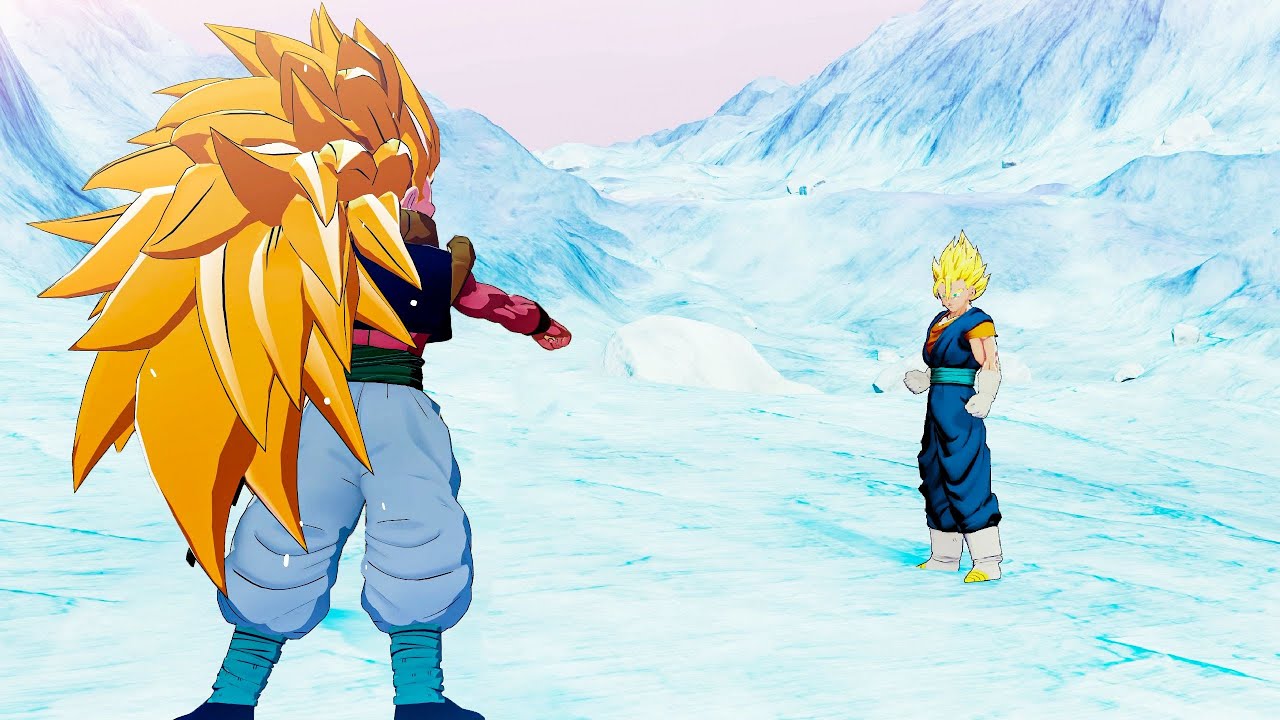 Vegito vs Gotenks in Dragon Ball Z: Kakarot Mods