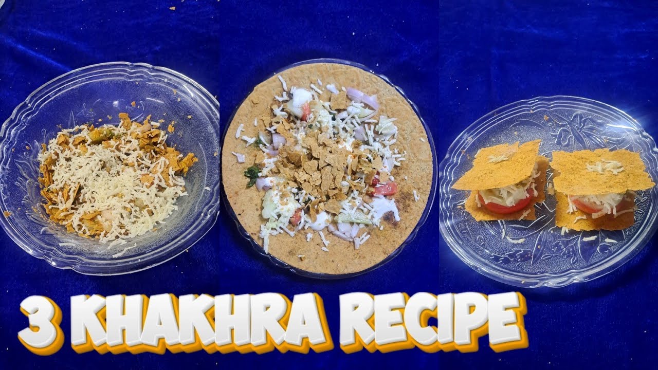 khakhra receipe easy | How to make khakhra chat | How to make khakhra sandwich 🥪  #khakhra