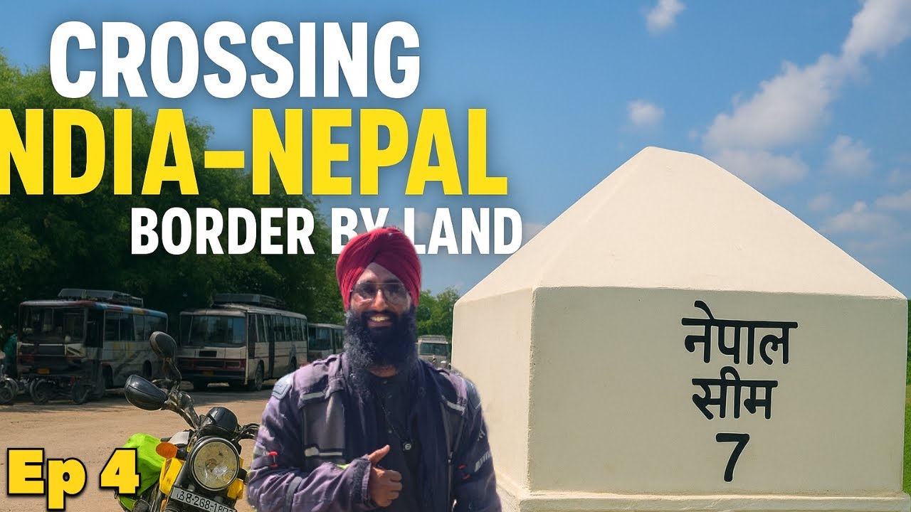 ਭਾਰਤ ਦਾ ਬਾਡਰ ਟੱਪ ਨੇਪਾਲ ਬੜਣਾ ਕਿੰਨਾ ਕ ਸੌਖਾ ! India Banbasa Border to Nepal Border । Nepal Safarnama