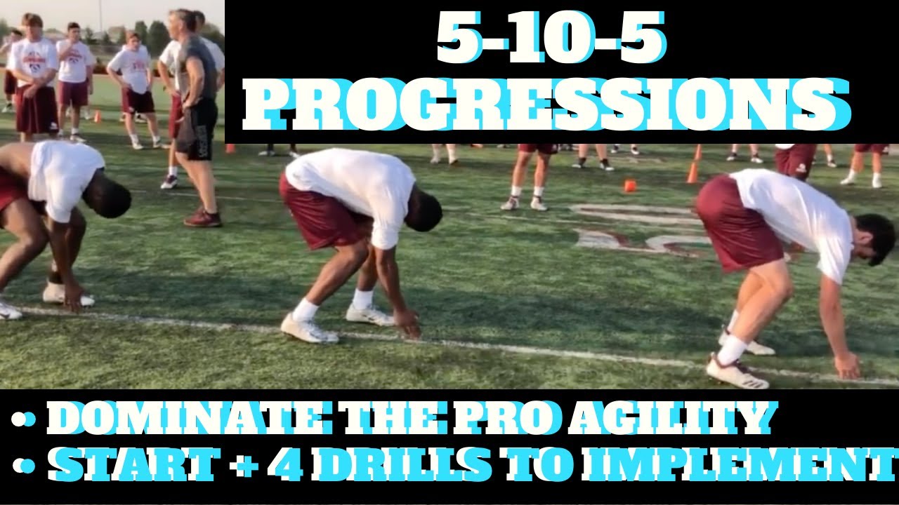 Dominate The Pro Agility Drill | How To Improve your 5-10-5 shuttle