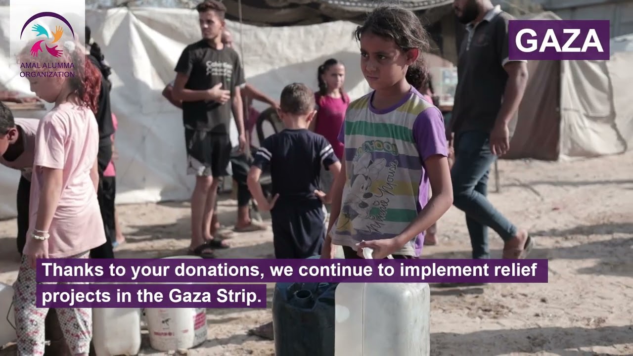 Watch: We Delivered Water to the Children of Gaza on September 28, 2025