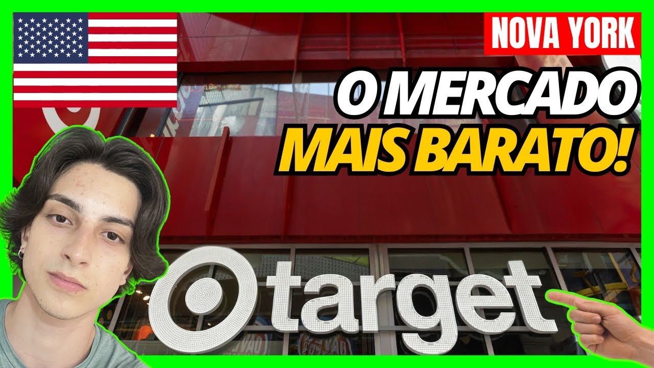 ECONOMIZE EM NOVA YORK:  MOSTREI OS PREÇOS Do Target É A SUA MELHOR OPÇÃO DE MERCADO!