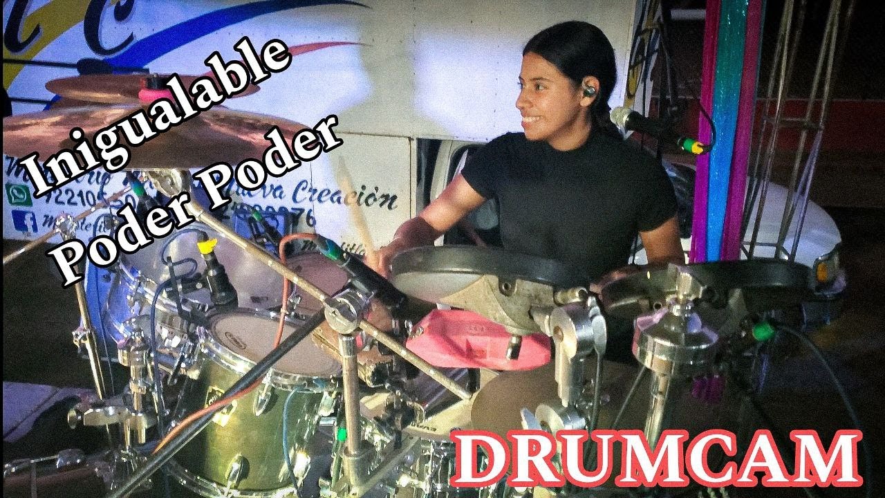 INIGUALABLE Y PODER PODER DRUMCAM CUMBIA