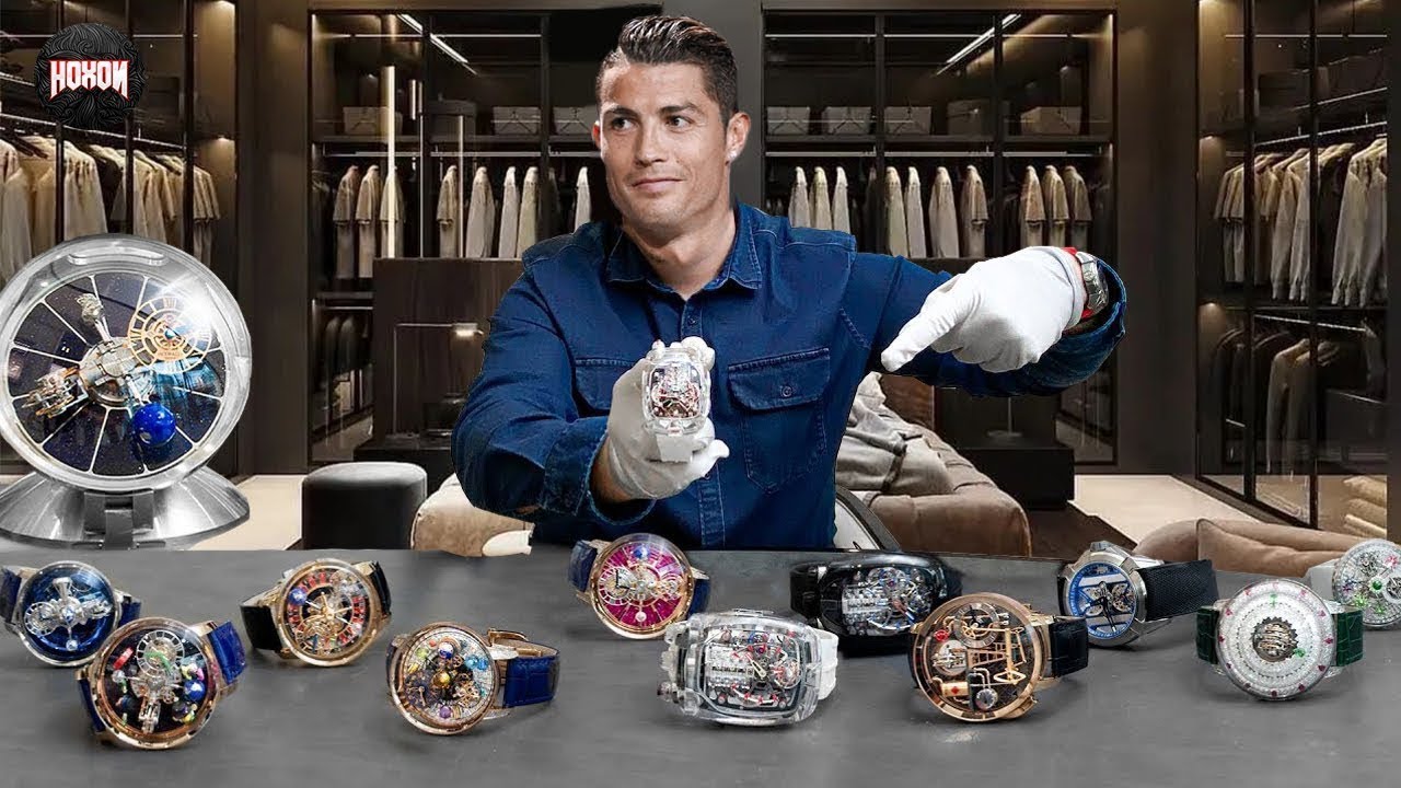 La COLECCIÓN de Relojes de CRISTIANO RONALDO: Detrás del LUJO y la ELEGANCIA