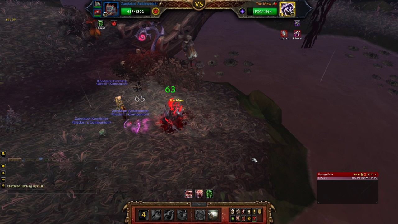 WOW - Pet Battle - Meet the Maw (Val'sharah) - Bloodgazer Team Rumble