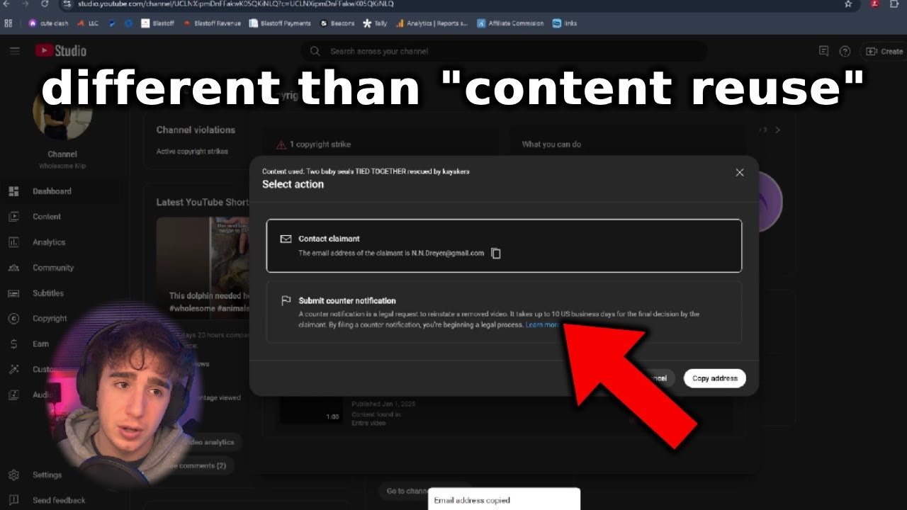how to beat copyright strikes on yt shorts