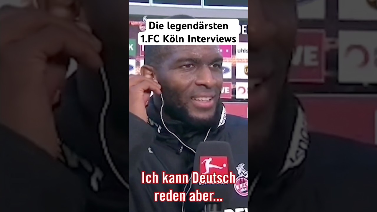 Die legend&auml;rsten 1.FC K&ouml;ln Interviews #effzeh #fckoeln #k&ouml;ln #fck&ouml;ln #bundesliga