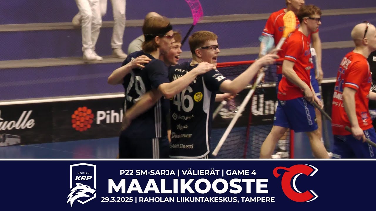 P22: Nokian KrP–Classic, Game 4, Maalikooste