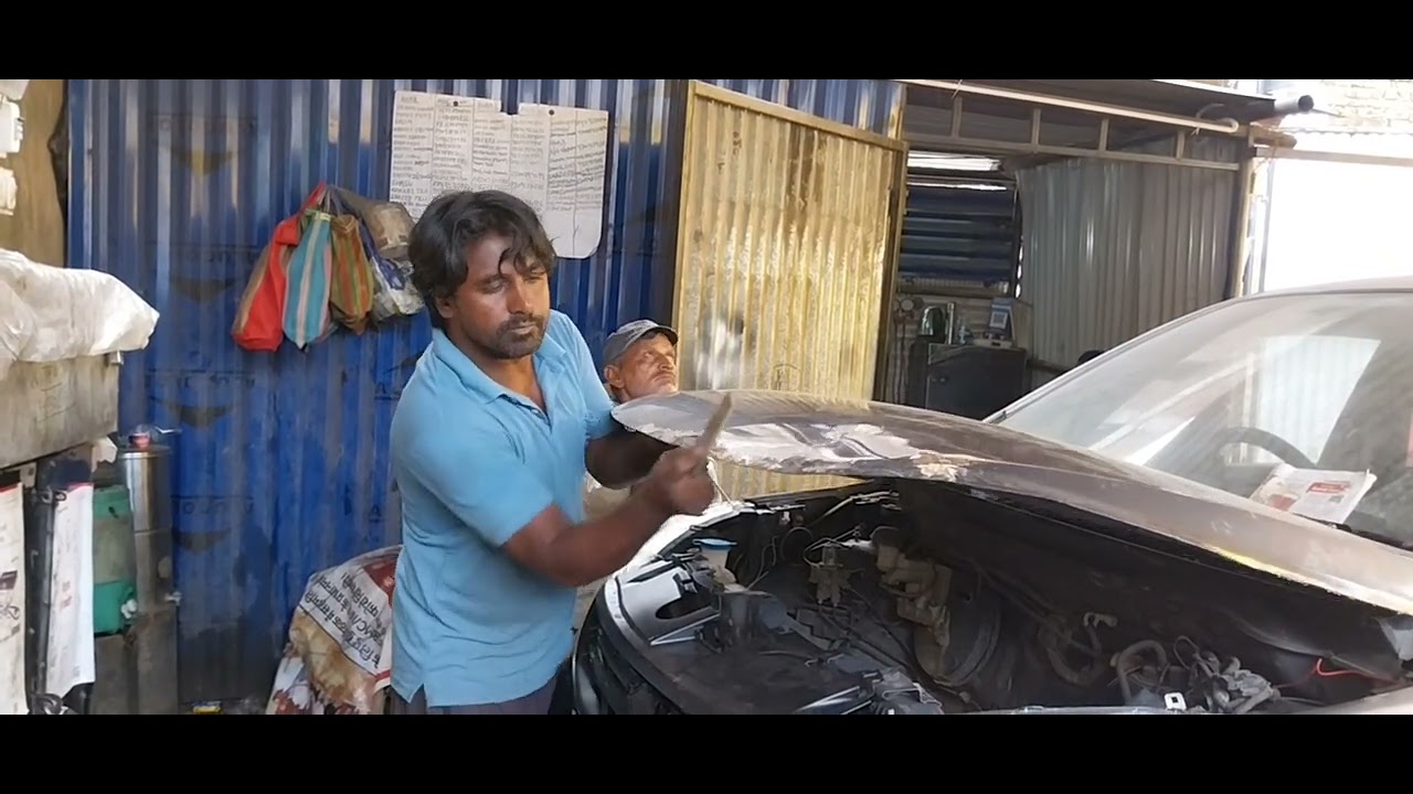  Car Accidental Car Repair Engine Overwiling Car Danting Car Panting Car Reparing Car  Servicing 🚗