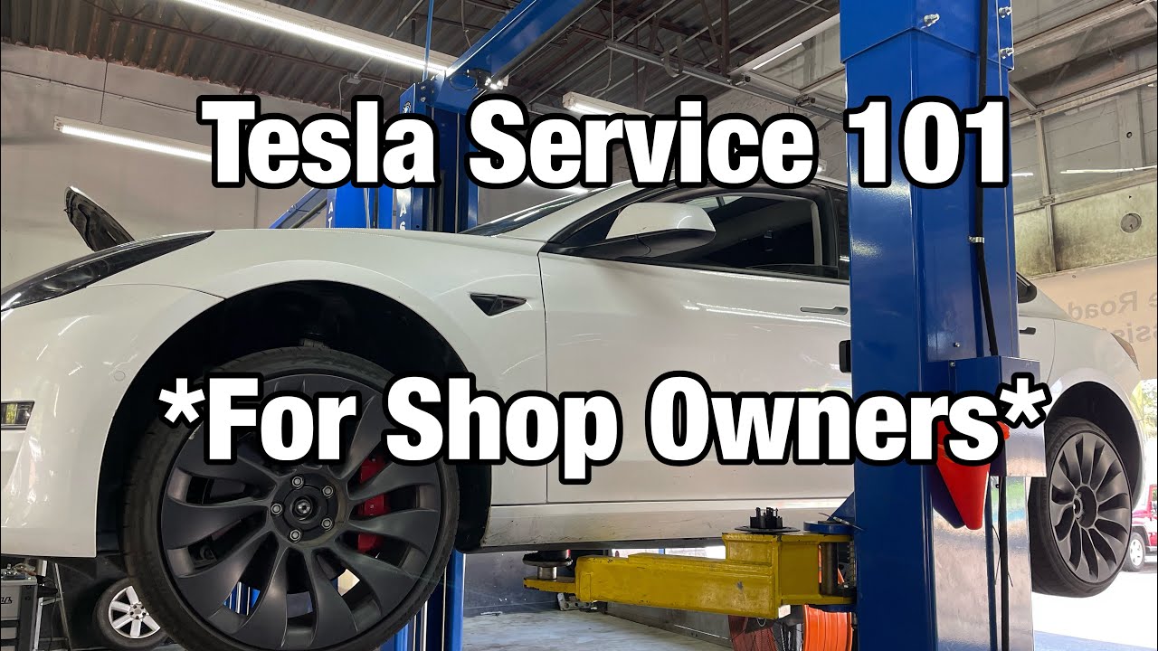 Tesla Service 101 - how to service mode, transport mode, sign up for repair info, Tesla EPC parts