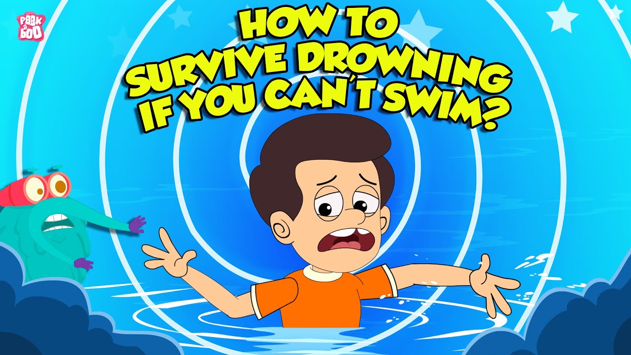 How to Survive Drowning if You Can't Swim? | Survival Tricks with Dr. Binocs | How to Tread Water?