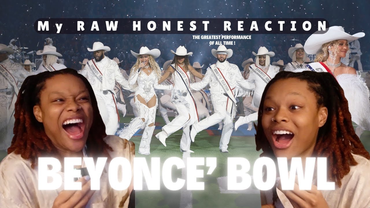 Reacting to BEYONCE's Halftime Performance : I COULDN'T HANDLE IT