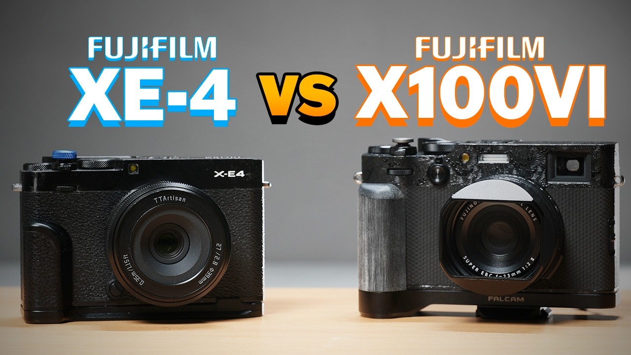 Fujifilm X100VI vs Fujifilm X-E4: This One WINS