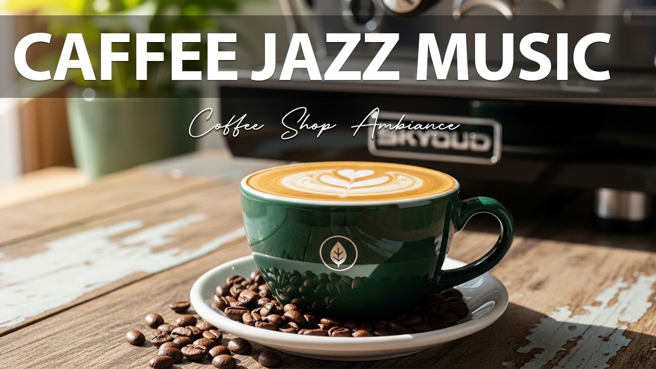 Coffee Jazz Music ☕ Coffee Shop Ambiance - Elegant Bossa Nova Instrumental for Relaxation
