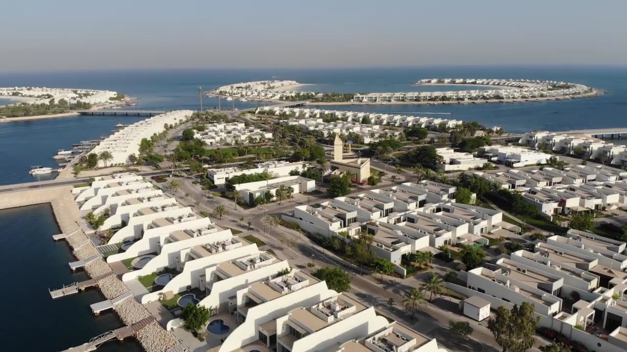 Stunning Aerial Drone Footage of Durrat Al Bahrain | A Paradise in Bahrain