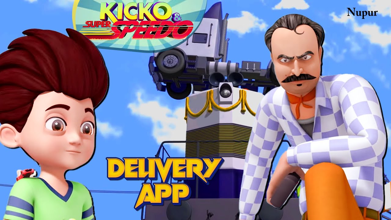 Kicko And Super Speedo Car 🏎️ने Train 🚂का Accident होने से रोका I Moral Stories In Hindi