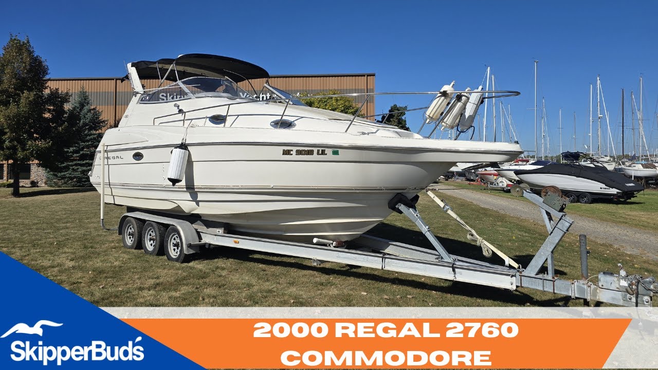 2000 Regal 2760 Commodore Boat Tour SkipperBud's