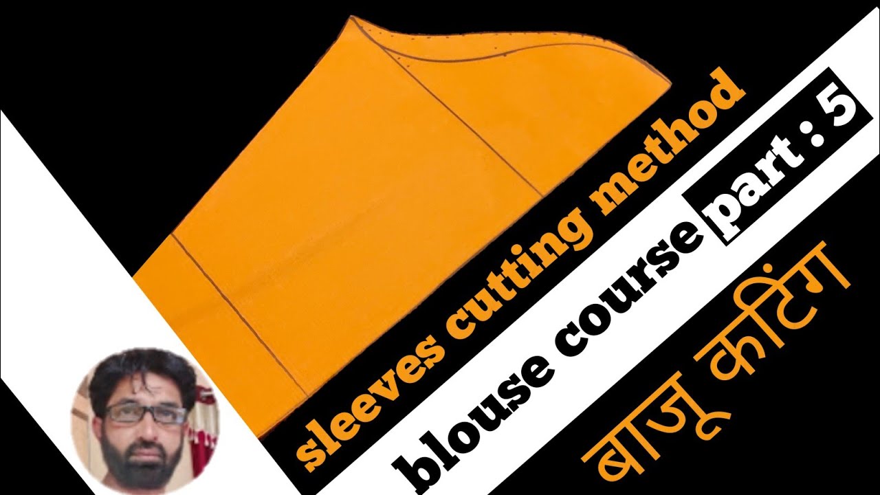 blouse course part:5/perfect sleeves cutting/shabbir master/sleeve cutting/baju cutting