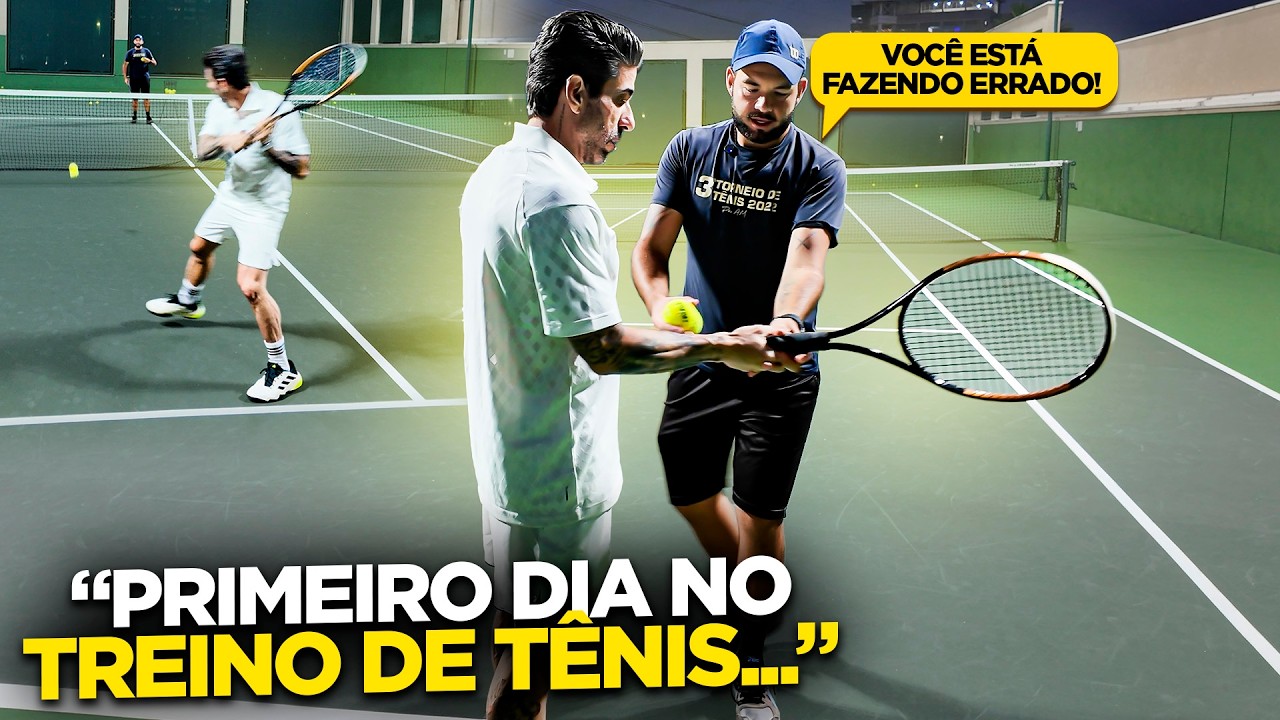 RONALDO FENÔMENO ME CHAMOU PRA JOGAR TÊNIS... COMECEI A TREINAR!!!