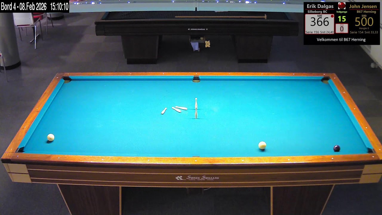3. Div | B67 Herning -  Silkeborg BC  Bord 4