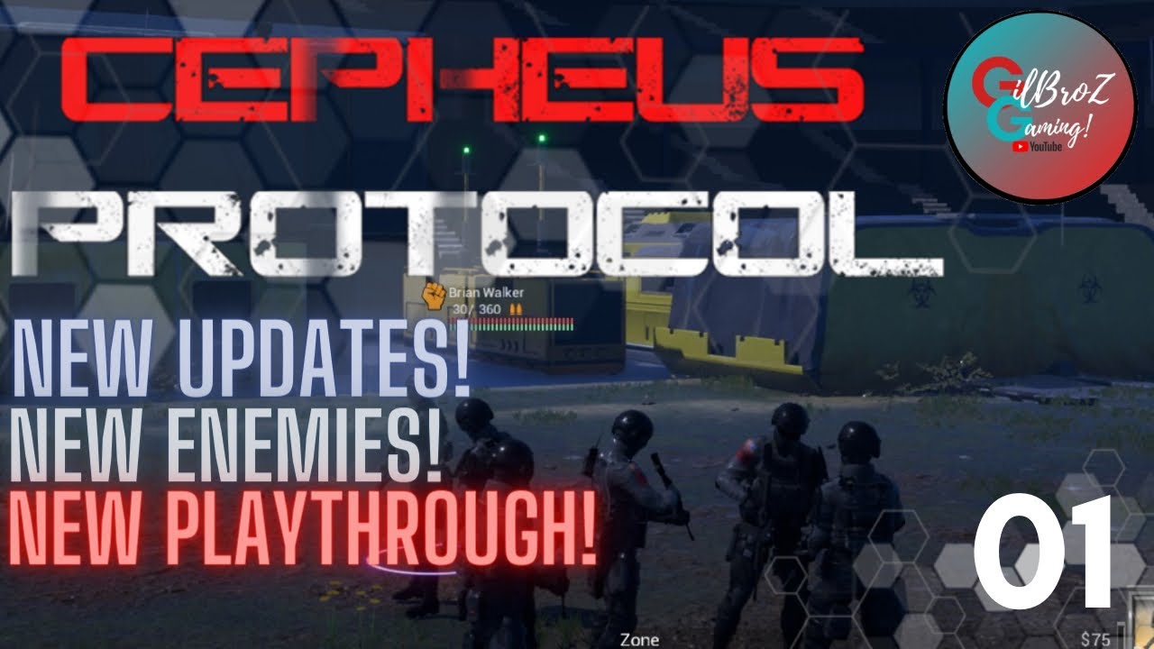 NEW UPDATES, NEW START!| Cepheus Protocol | HORDE MODE | zombie strategy game | RTS | Episode1