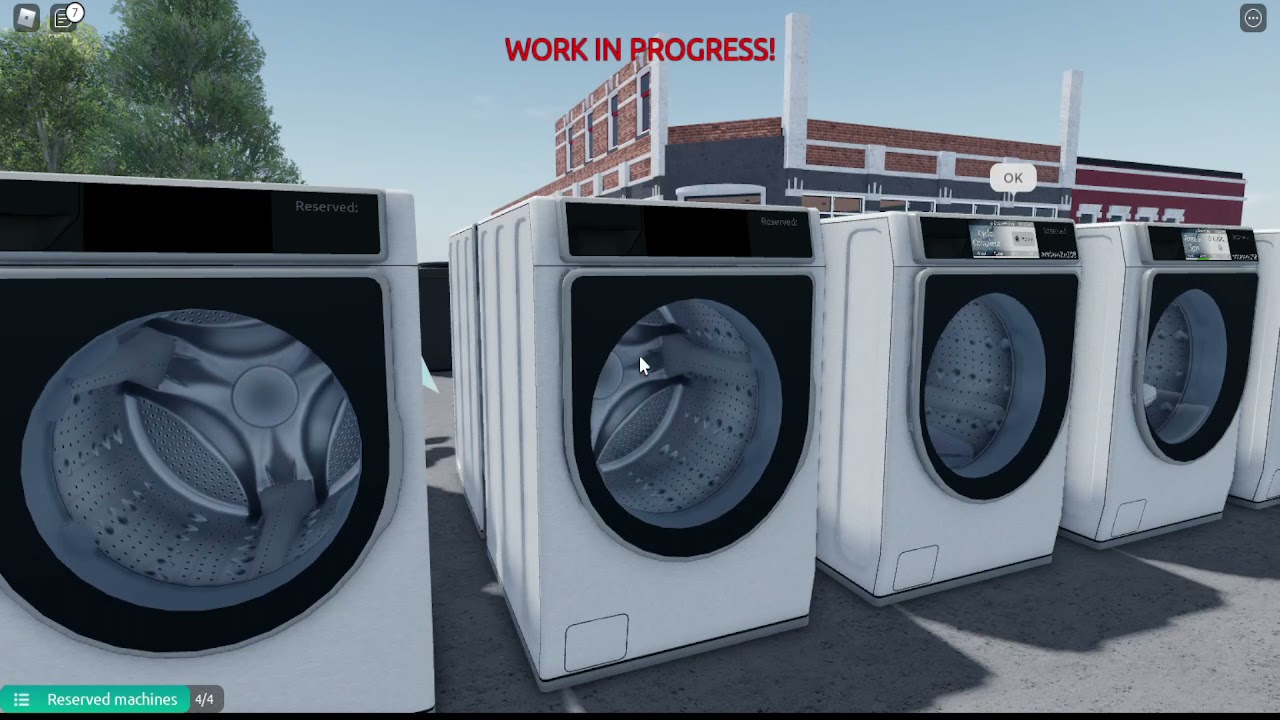 Roblox very big wash day! (Laundroware)